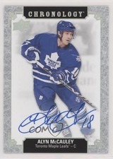 2018-19 Upper Deck Chronology Franchise History Alyn McCauley #FH-TO-AM Auto df7