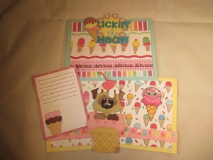 LICKIN' THE HEAT  3D PAPER PIECING  SCRAPBOOK PAGE MAT SET
