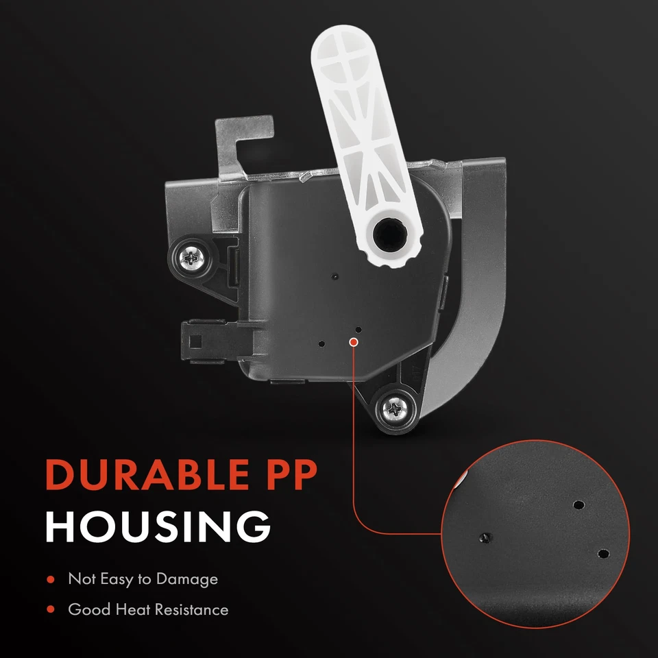 2x Atuador de porta de mistura HVAC com 2 lâminas para Dodge Ram 1500 Ram 2500 Ram 3500 - Imagem 3 de 4