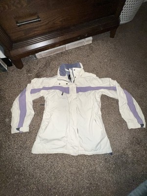 vintage Helly Hansen Helly Tech waterproof shell jacket Size S Purple & White