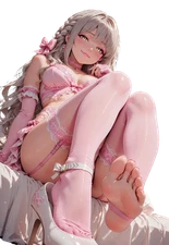 Miyo Blue Archive Vinyl Car Decal Sticker 7" Weatherproof