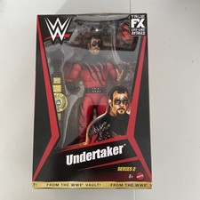 WWE - Undertaker as Kane wrestling figure - Mattel - From the Vault scatola aperta