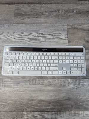 Logitech K750 Wireless Solar Keyboard - White (No USB Receiver