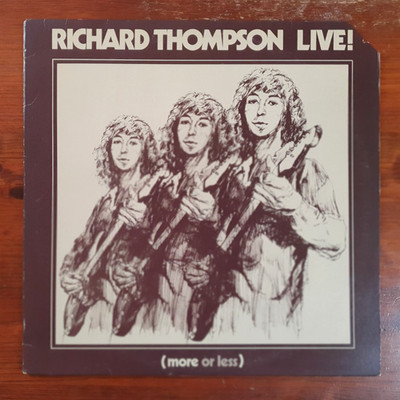 Richard Thompson 2LP Live! More Or Less ISLAND TO SEE THE BRIGHT LIGHTS TONIGHT
