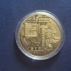 Bitcoin Design Gold-Tone Metal Novelty Coin/Round in Protective Capsule — photo 2