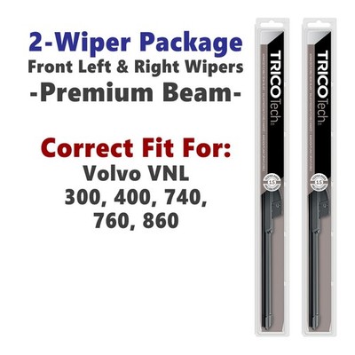 Wipers 2-Pack Standard Wipers fit 2016+ Volvo VNL 300/400/740/760/860 - 30240x2