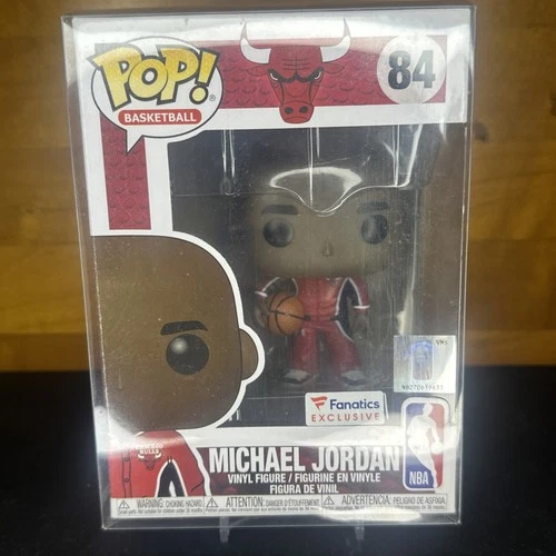 Funko Pop Chicago Bulls Michael Jordan Red Warmups 84 Fanatics Exclusive