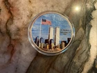 2001 American Silver Eagle $1 Bullion Coin .999 Fine Colorized 9/11 Twin Towers