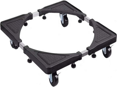 Movable Base Size Adjustable Washing Machine Base for Dryer Refrigerator Telesco