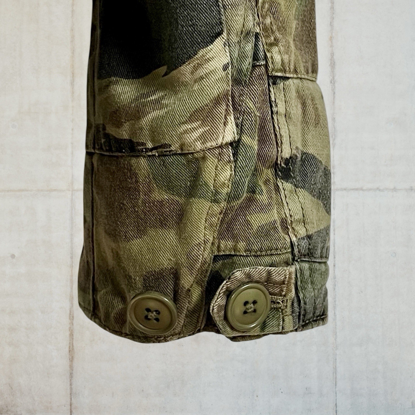 Pretty Green Patchwork Camo Fully Lined Jacket Si… - image 19