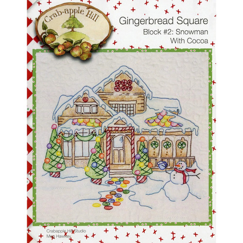 Crabapple Hill Studio - Gingerbread Square Block Of The Month Block Complete Set - Picture 3 of 10