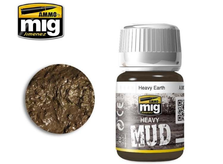 Ammo Mig A.MIG1704 35ml - Enamel Mud Effects - Heavy Earth