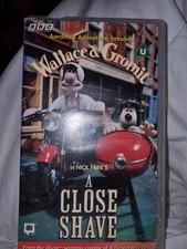 Wallace & Gromit A Close Shave . Vhs Tape