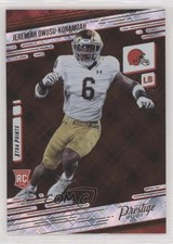 2021 Panini Prestige Rookies Xtra Points Diamond Jeremiah Owusu-Koramoah 04f6