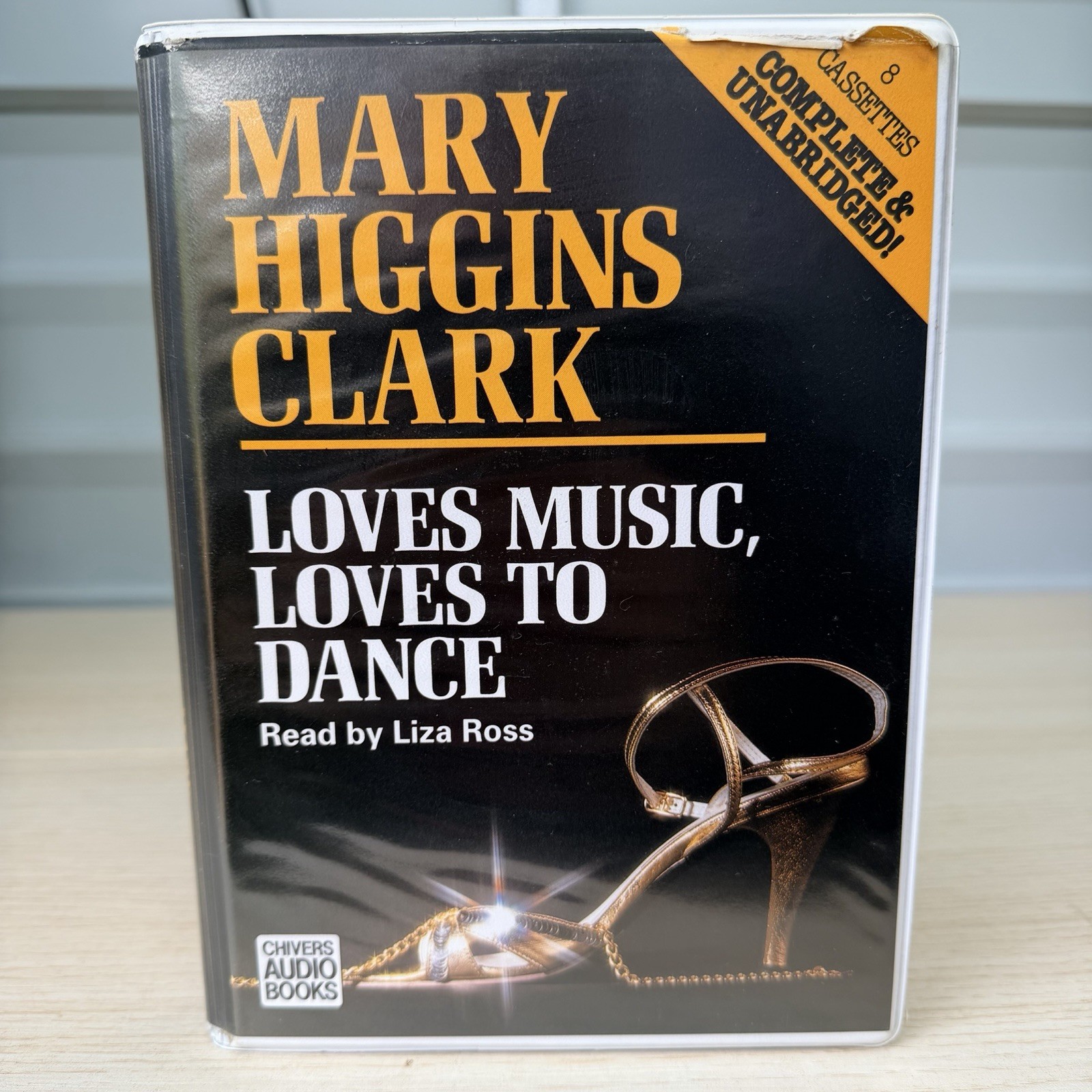 Mary Higgins Clark Loves Music, Loves to Dance UNABRIDGED Audiobook 8 Cassettes