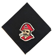 1960's Camp Emerald Bay STAFF neckerchief; Crescent Bay, Great Western, WLACC