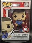 Funko Pop WWE Big Boss Man Gamestop Exclusive #135