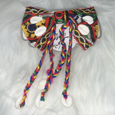 Women s Multicolor Fabric & Plastic Bow Hair ...