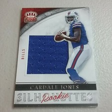 Cardale Jones Bills QB 2016 Crown Royale Preferred Rookie Silhouettes #40