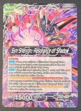 DBZ TCG - Syn Shenron Resonance of Shadow - BT14-121 UC Cross Spirits - NM/LP