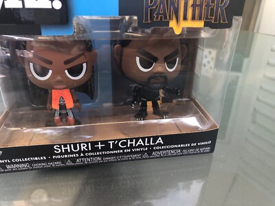 Funko Vynl.: Black Panther - 2PK - T'Challa and Shuri 2 Pack Vinyl Figure Set
