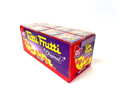 48 x Original TUTTI FRUTTI  Fruchtgummi von Red Band * Grosspackung: 48 x 15 g *
