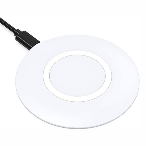 Für iPhone 15/Pro/Max/Plus 15W Wireless Charger Schnellladepad Slim Quick - Bild 1 von 8