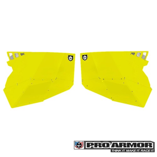 Pro Armor RZR XP1000 XP1K STEALTH DOOR ALUMINUM SKINS P141228RLSQ Lime