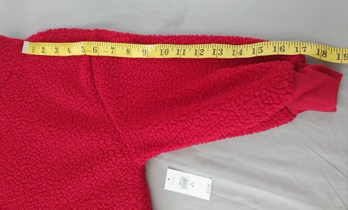 Gap Sweatshirt Girls S Lightweight Fleece Black Red Long Sleeve 2-Pack ~ New - Picture 10 of 11