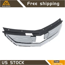 For 16-19 Chevrolet Volt Premier Front Bumper Upper Grill Grille Silver
