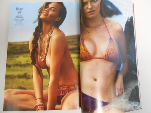 KATE UPTON ON COVER 2013 SWIM SUIT & BODY PAINT * NEW - NEVER READ * NO LABEL - Picture 5 of 11