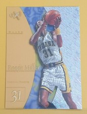 1997-98 Sky Box EX-2001 Reggie Miller Acetate Card - Indiana Pacers