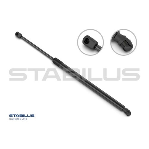 1x Ressort à gaz, coffre/cale STABILUS 023713 compatible avec AUDI - Photo 1/1