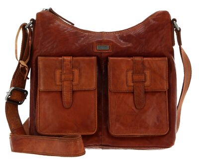 SPIKES & SPARROW Bronco Shoulderbag S Umhängetasche Tasche Brandy Braun Neu