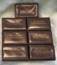New Vintage Mary Kay Set of 7 Sample Men's Quattro Fragrance Soap .5 oz
