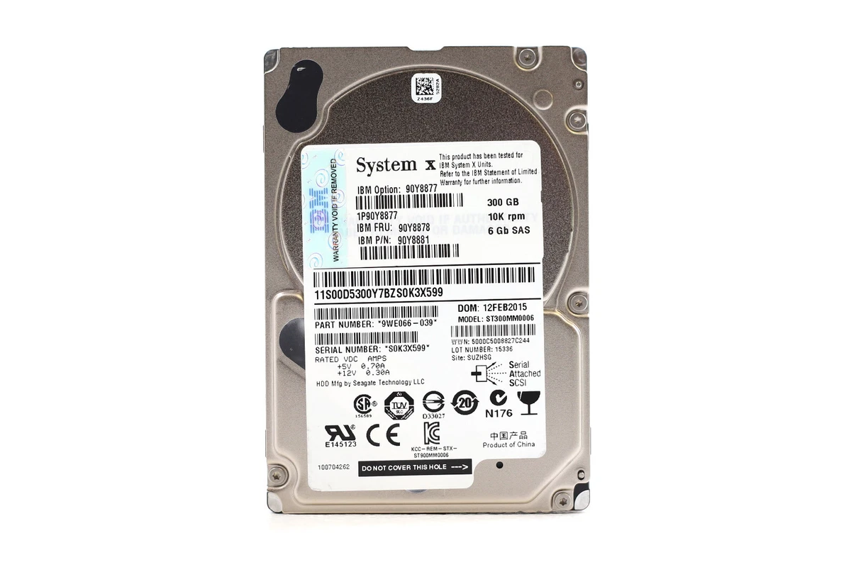 IBM SAS 300GB Internal Hard Disk Drives for sale | eBay