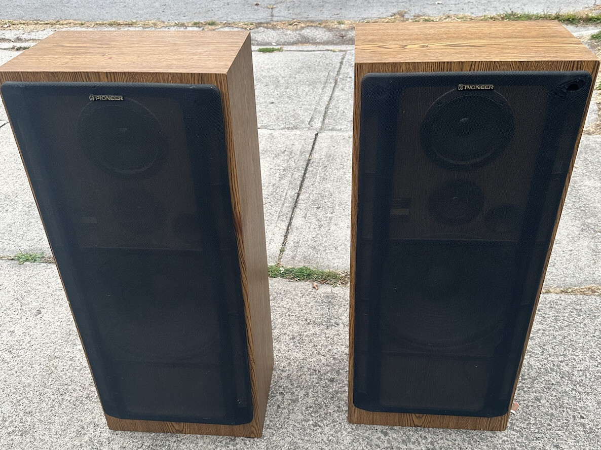 Vintage Pioneer 150W 3-Way Speaker system CS-K535 150W Japan & USA