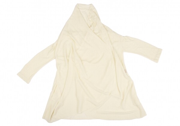 ISSEY MIYAKE HaaT Rayon Blended Drape Long Cardigan Size 2(K ISSEY MIYAKE HaaT Rayon Blended Drape Long Cardigan Size 2(K