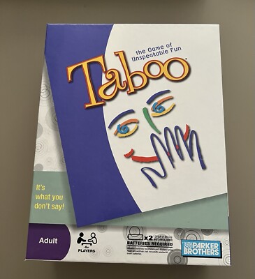 Taboo The Game Of Unspeakable Fun. Buzzer Does Not Work