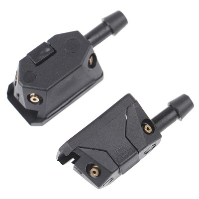 2Pcs Universal Car Windscreen Washer Wiper Blade Water Spray Nozzles 8mm 9mm-lk