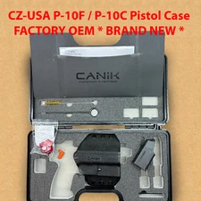 OEM Canik TP9 SFX Hard Box Case w/ Holster & Extras - TP9SFX - BRAND NEW