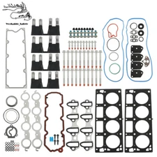 For GM 5.3 AFM Lifter Replacement Kit Head Gasket Set Head Bolts Lifters Guides