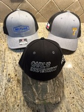Hat/Ball Cap Richardson Hat Construction Cap Embroidered Logo NEW 3Hats Total