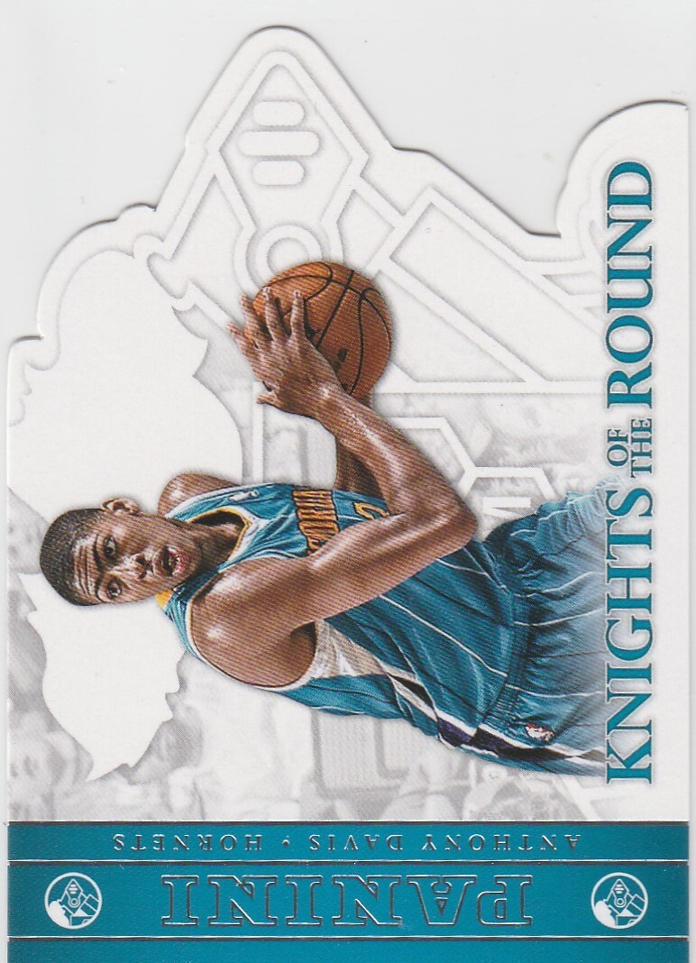 ANTHONY DAVIS RC RC 2012-13 PANINI KNIGHTS OF THE ROUND #7 DIE CUT SSP CASE HIT