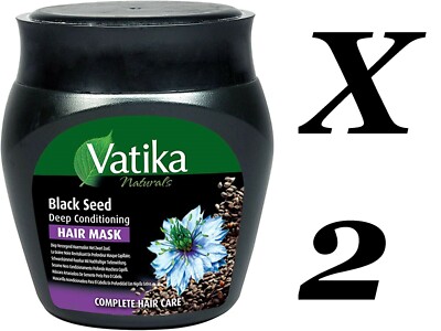Dabur Vatika Black Seed Hair Mask Protection & Treatment - 2 X 450 gm