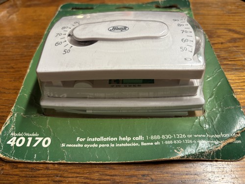 Hunter Electronic Thermostat Heating Cooling Systems 40170 New - Picture 3 of 5