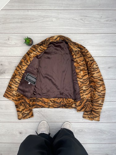 Very Rare Versus Gianni Versace Jacket Faux Fur Button Up Mens Size M - Picture 12 of 20