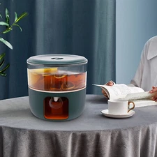 6L Beverage Dispenser Drink Juice Coffee Dispenser 360° Rotation Drink Dispenser