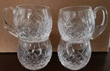 Tipperary Crystal Cathedral Suite Punch Cups