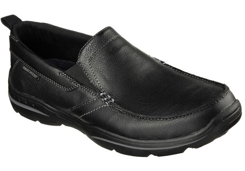 RELAXED FIT MENS CASUAL SHOES 64858 BLK 